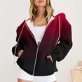 thumbnail image 2 of Viikei Halloween Clearance Womens Halloween Costumes Women's Loose Fitting Long Sleeved Hoodie Sweater Top Long Jacket, 2 of 5