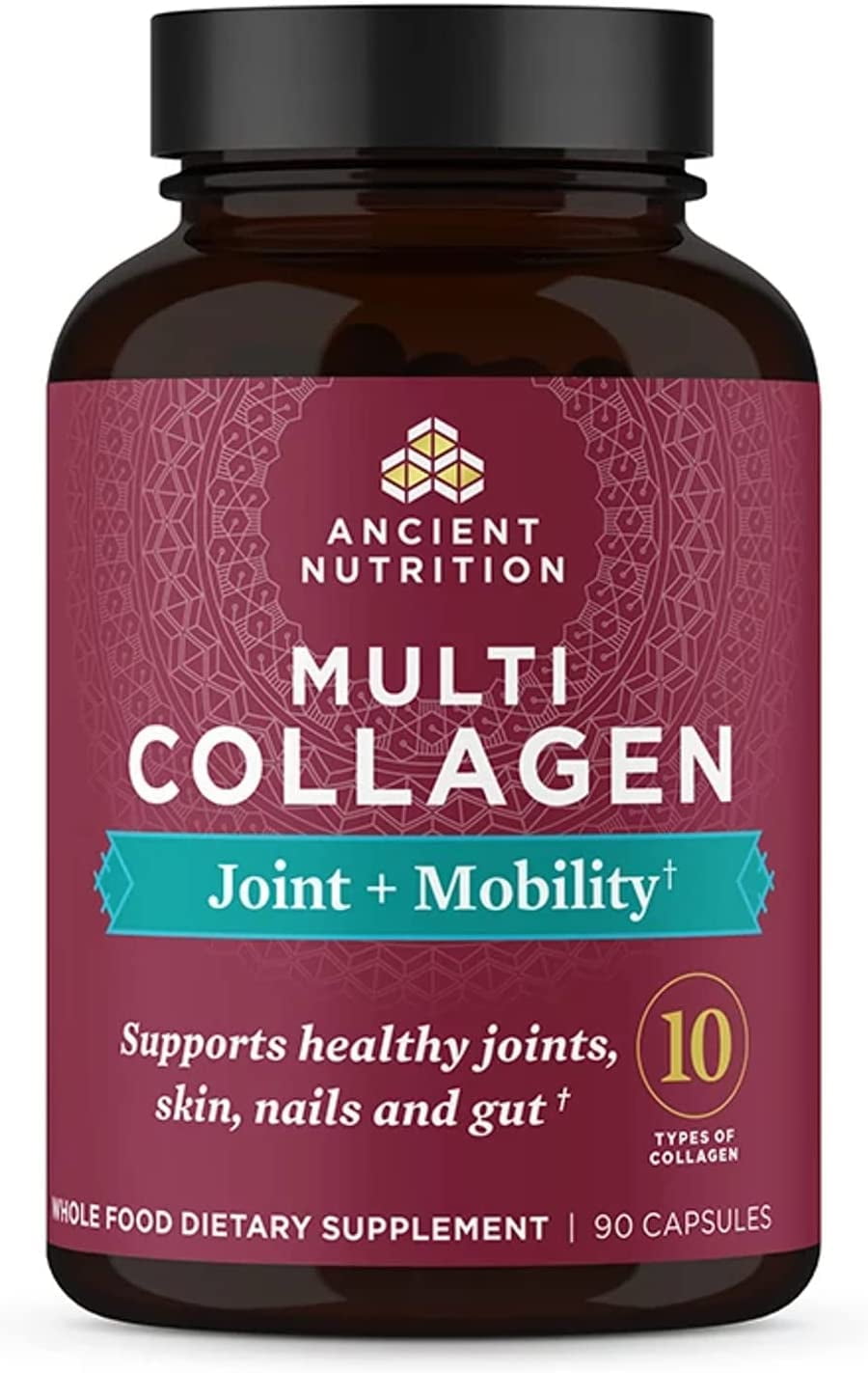 Ancient Nutrition Collagen Pills for Joint Support, Multi Collagen