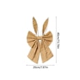 thumbnail image 3 of Tyidzon Easter Bunny Ear Bows, 16 Inch Solid Color Easter Bow Door Hanger, Bunny Ear Bow Pendant for Easter Door Wall Spring Home Decor, 3 of 6