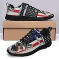 thumbnail image 4 of German Shepherd Honor Serve Protect Running Shoes Sneakers Mesh Black Size 5, 4 of 5