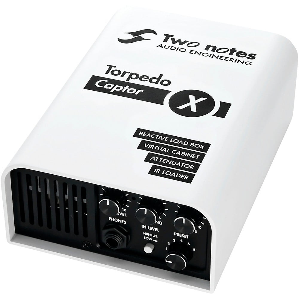 Two Notes Audio Engineering Torpedo Captor X Reactive Load Attenuator Ir Loader White 8 Ohm Walmart Com Walmart Com Two Notes Audio Engineering Torpedo Captor X Reactive Load Attenuator Ir Loader White 8 Ohm Walmart Com Walmart Com