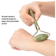 Jade Gua Sha Facial Massager Set - 5 in 1 Skin Care Tools with Roller and Massager