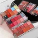 thumbnail image 2 of Brillo de labios de gelatina, diez colores tonificados, placa congelada, paleta de esmalte de labios rojo, lápiz labial hidratante de larga duración, alto rendimiento de color, 2 of 5