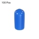 thumbnail image 3 of Uxcell 100Pcs Tapas de Goma Cubierta 7mm Protector de Rosca de Tornillo Redondo para Tornillo Perno Tubo Azul, 3 of 5