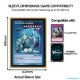 thumbnail image 4 of TitanShield (150 Sleeve) Colored Small Japanese Sized Trading Card Sleeves Deck Protector for Yu-Gi-Oh, Cardfight!! Vanguard & More (Gold), 4 of 5