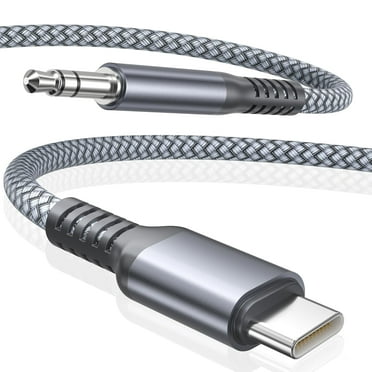 USB C Aux Cable 6.6FT,Type C to 3.5MM Jack Audio Adapter Auxiliary Cord for Car,Gooel Pixel 9 8,Apple iPhone 15 16 Pro Max Plus,iPad 10 10th,Mini 6 7,Air 4 5 Generation,Samsung Galaxy S25,S24