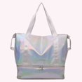 thumbnail image 4 of Bolsa Bolso con asa de calidad para mujer, Bolso sencilla impermeable nacarada con múltiples bolsillos para exteriores, 4 of 4