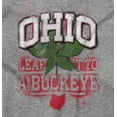 thumbnail image 2 of Ohio Stenciled Buckeye Leaf OH Cool Plus Size Crewneck Graphic Tee Shirt Brisco Brands 3X, 2 of 4