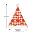 thumbnail image 3 of Salouo Tomatoes And Chili for Adult Christmas Hat Xmas Holiday Hat Santa Hat for Women & Men Festive Headwear Accessories Fit for Christmas/ New Year/Holiday/Party,1PC, 3 of 6