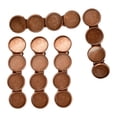 thumbnail image 1 of 5 uds Pinzas de Metal para el cabello Sunnimix manualidades DIY 12mm Bronce rojo, 1 of 8