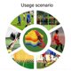 thumbnail image 2 of Multiple Sport Training Discs Football Cones Enhances Agilities Speed Star Shape Markers For Athletic Skill Building, 2 of 4