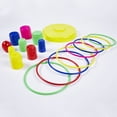 thumbnail image 4 of 2 piezas de juego de lanzamiento de anillos para niños, juguete para niños, herramienta de educación temprana, 4 of 6