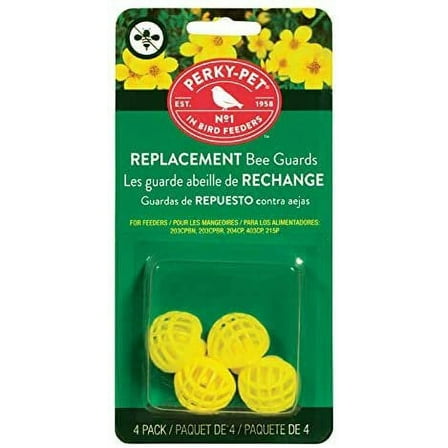Perky Pet 205Y 4 Count Yellow Bee Guards