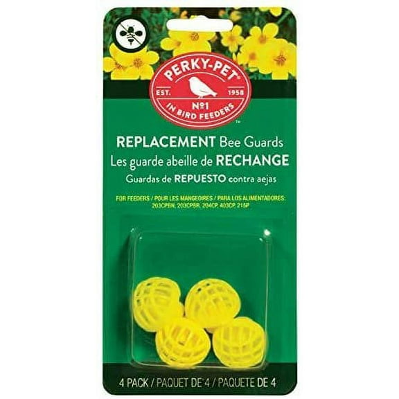 Perky Pet 205Y 4 Count Yellow Bee Guards