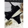 thumbnail image 3 of ASSEMBLY WITHOUT BODY IN LACE AND ARO DOUBLE, WITH STRING PANTIES. (Pink, P), 3 of 4