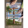 thumbnail image 3 of Hilton Head Island, South Carolina, Destinations Sign (19x27 inches, Premium 500 Piece Jigsaw Puzzle for Adults and Family, Made in USA), 3 of 4