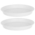 thumbnail image 1 of MesaSe 2pcs Bird Water Bowls Replacement Bird Bath Bowls Plastic Bird Feeders Water Bowls Inserts Round Birdbath Water Containers Hummingbird Feeding Water Bowls, 1 of 1