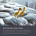 thumbnail image 3 of Layla Down Alternative Comforter | All Season Duvet | Premium Luxury Cotton Hexagon Pattern (Gray, Twin/Twin XL), 3 of 6