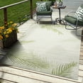 thumbnail image 6 of Ox Bay Carmindy 7'9" x 9'5" Green Tropical Palms Indoor/Outdoor Area Rug, 6 of 6