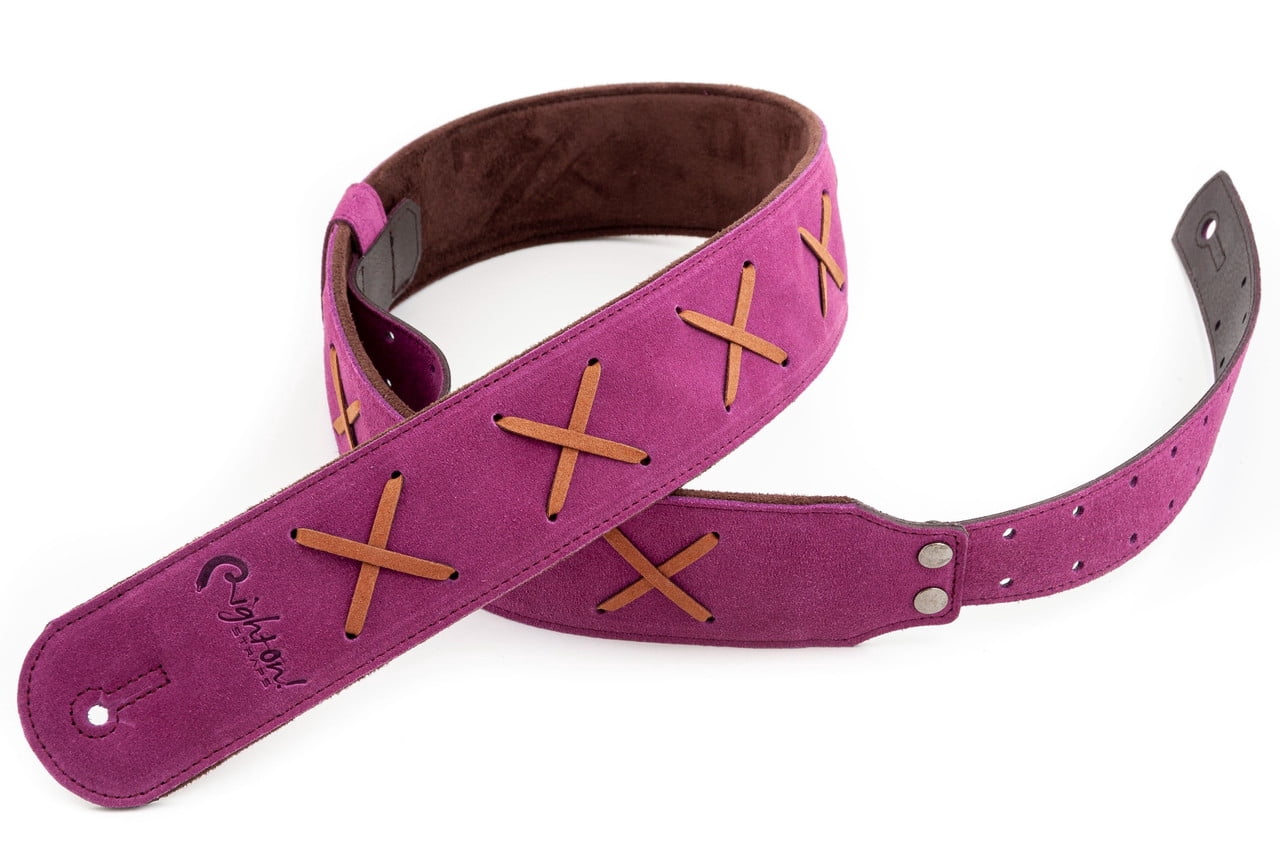 RightOn! Straps Legend D. Gilmour Inspired Guitar Strap - Pink