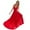 Red, variant on Fesfesfes Women Gowns Sleeveless Halter Bandage Party Evening Dress Elegant Dresses Under $10