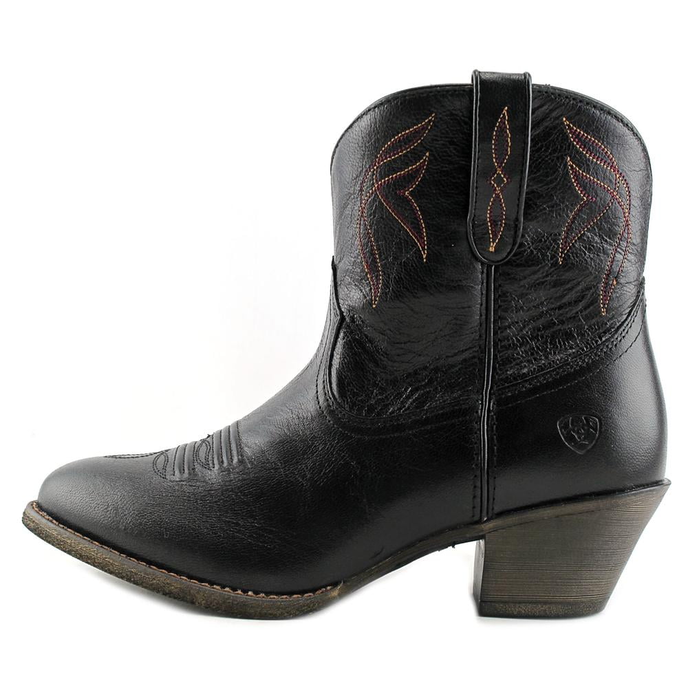 Ariat Darlin Western Boot Women s Leather Country Boots 9 Old Black Walmart