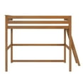 thumbnail image 4 of Classic Twin High Loft with Ladder on End, Pecan, 4 of 11