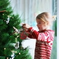 thumbnail image 3 of Adornos de Bolas de Navidad Bolas de Navidad de 6 Cm Bolas de Tela de Envoltura de Tela Escocesa Bolas de Tela de Envoltura de Navidad Decoración Navideña Bolas de Tela ANGGREK Otros, 3 of 7