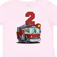 thumbnail image 4 of Inktastic 2nd Birthday Fire Truck Boys or Girls Toddler T-Shirt, 4 of 5