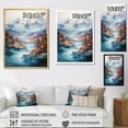 thumbnail image 4 of Designart "Bold And Majestic Blue Mountain" Abstract Impressionism Canvas Wall Art, 4 of 7