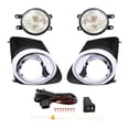thumbnail image 1 of Par Faros Niebla Corolla 2011 A 2013 Toyota C/Leds C/Parrilla C/Cromo Genérica ., 1 of 4