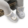 thumbnail image 6 of 0-18M Baby Boys Girls Winter Warm Boots Newborns Non-Slip Cartoon Printed Crib Shoes, 6 of 8