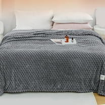 Yyuenw Extra Large Soft Fleece Throw Blanket, 47.2x39.37in Cool Blanket, 3D Clouds Stylish Throw Blanket for Couch, Super Soft Touch Cozy Lightweight Light Brown Throw For All-Season Home Decor