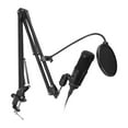 thumbnail image 3 of Kit De Micrófono De Condensador USB, Micrófonos De Grabación De Condensador Negros Para Windows XP/Vista/7/8/10/OS X ZAQW Condenser Recording Microphone, 3 of 8