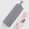 thumbnail image 4 of Leodye 1PCS Portable Travel Storage Bag for Hair Dryer Curling Iron and Straightener Protective Sleeve Pouch for Electric Hair Styling Tools -14.57x5.51x5.51in, 4 of 6