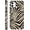 Black White, variant on for iPhone 13 / iPhone 14 Case Zebra Leopard Print, Cute Aesthetic Zebra Cheetah Phone Case, Luxury Trendy Animal Hibiscus Design, Slim Shockproof Stripe Glossy Protective Cover for Women Girl