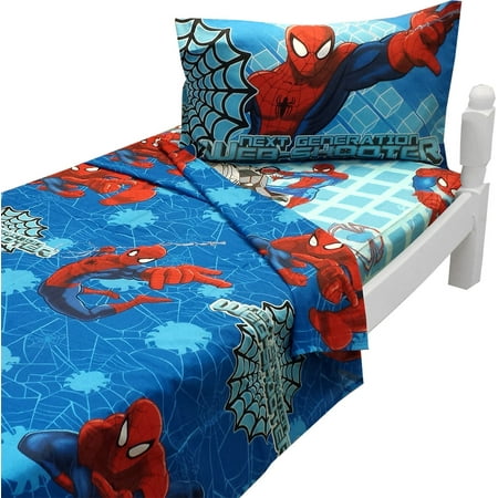Jay Franco And Sons 12440817 Ultimate Spider Man Twin Sheet Set Jay Franco And Sons 12440817 Ultimate Spider Man Twin Sheet Set Marvel Bedding