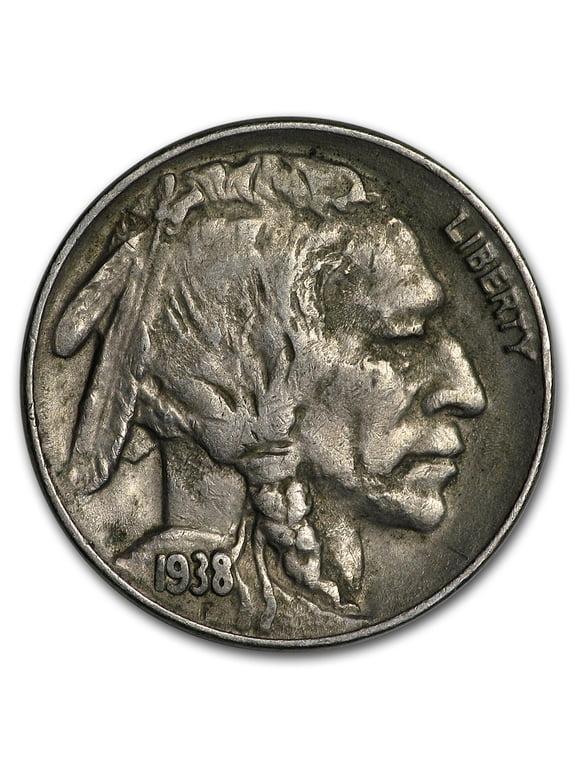 1938-D Buffalo Nickel AU