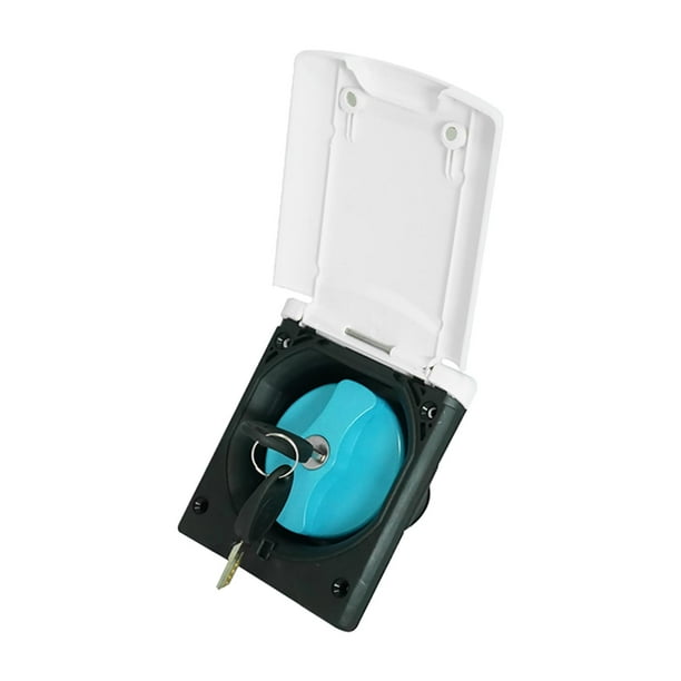 Yacht Retrofit Locking Gravity Water Inlet Lock w/ Keys, Easy to ...