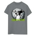 thumbnail image 1 of Gremlins Womens Scared Green Cotton Boyfriend T-Shirt, 1 of 3
