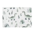 thumbnail image 7 of Yayeee Bath Rug for Bathroom Floor Non Slip Rectangle Fluffy Soft Absorbent Mat, 16"x24", Green Dinosaur Pattern, 7 of 7