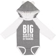 thumbnail image 3 of Inktastic Big Sister in Training Girls Long Sleeve Baby Bodysuit, 3 of 5