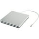 thumbnail image 1 of VikTck USB-C Superdrive Lector externo de DVD/CD y grabadora de DVD/CD para Apple-MacBook Air/Pro/iMac/Mini/MacBook Pro/ASUS/ASUS/DELL Latitude con puerto USB-C Plug and Play (Plata), 1 of 5