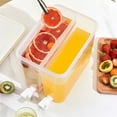 thumbnail image 4 of Dual Compartment Beverage Dispenser | 8L Drink Pitcher With Faucet For Lemonade & Iced Tea | Cold Drink Container For Parties & Camping | Leak-Proof Lid & Built-In Filter, 4 of 7