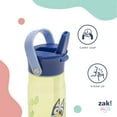 thumbnail image 4 of Zak Designs 18oz Harmony Bluey Recycled Plastic Water Bottle for Travel or At Home, Leak-Proof When Closed with Straw Lid and Carry Handle, 2-Pack (Bluey and Bingo), 4 of 11