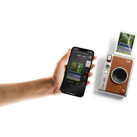 Fujifilm - INSTAX MINI Evo Instant Film Camera - Brown