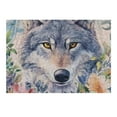 thumbnail image 6 of Sheronv Wolf Flowers Watercolor Art Wooden Jigsaw Puzzle Horizontal Style Family Friends Gift Eco-Friendly Wood 300 PCS, 6 of 6