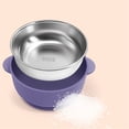 thumbnail image 6 of Stainless Steel Bowl Set, Suction Base Bowl, 5.5X2inch Small Bowls, Removable Silicone Sleeve, Non-Slip Suction Bowls, Leak-Proof Storage Bowl, Heat-Resistant Porridge Bowls for Eating, Snacks, 6 of 8