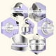 thumbnail image 5 of Batidora de pie para cocina en caja, 3,2 litros, eléctrica, 6 velocidades, color morado, 5 of 7