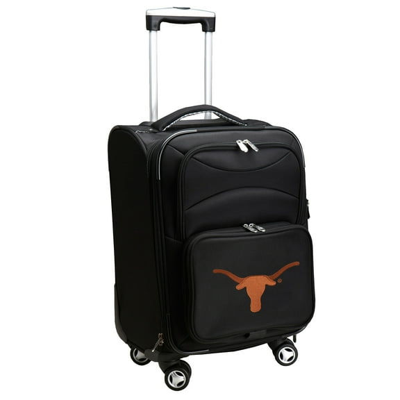 MOJO Black Texas Longhorns 21" Softside Spinner Carry-On